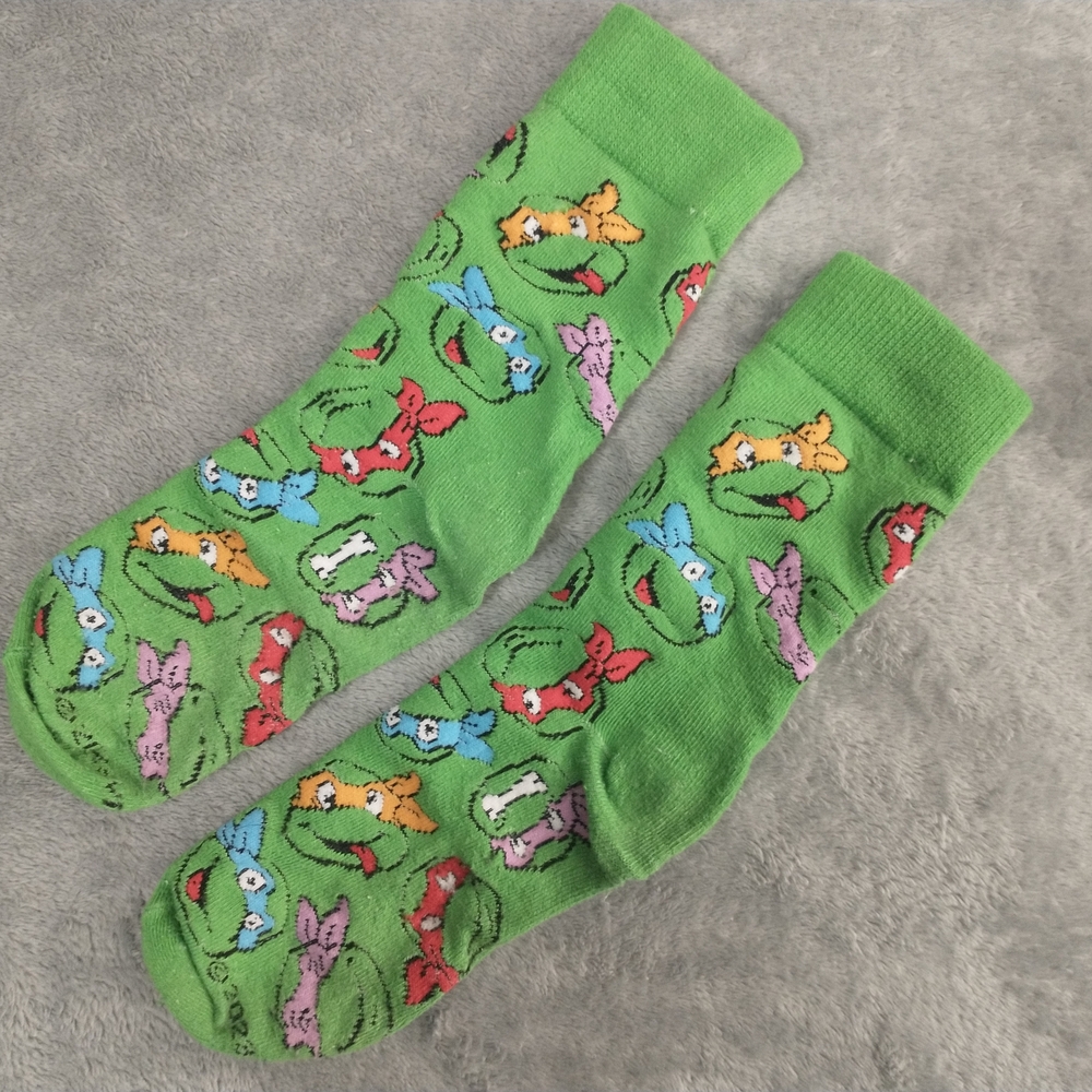 EUC Nickelodeon (Odd Sox) Teenage Mutant Ninja Turtles Crew Socks